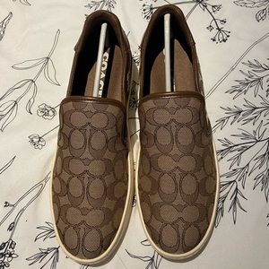 Coach Wells Sig Slip-On (Size 10 in Women and Size 8 in Men)